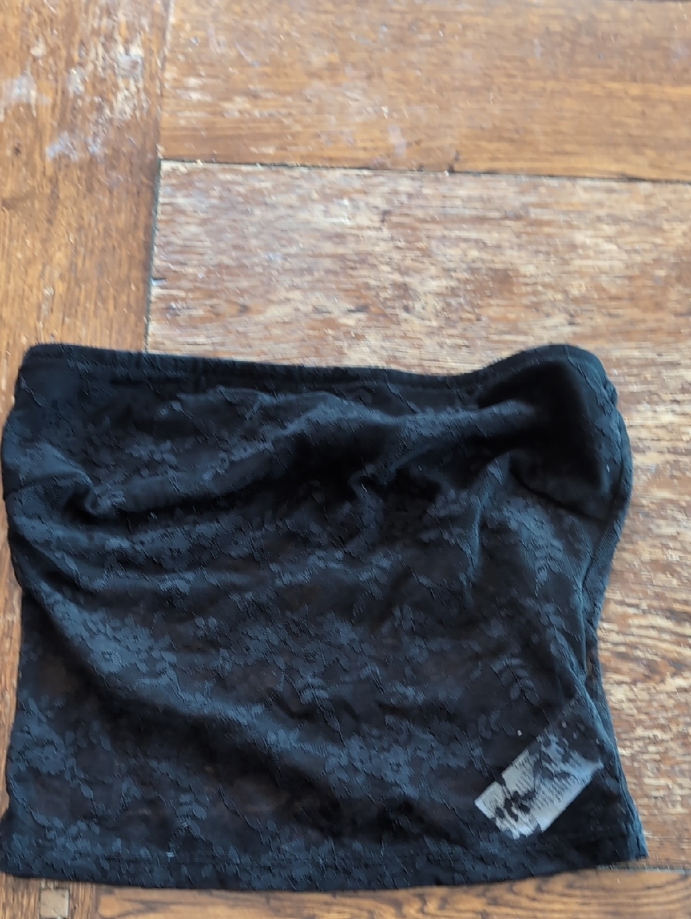 Edikted Black Lace Tube Top Like New